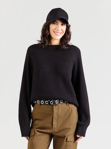 G-STAR Pullover in Schwarz: Vorderseite