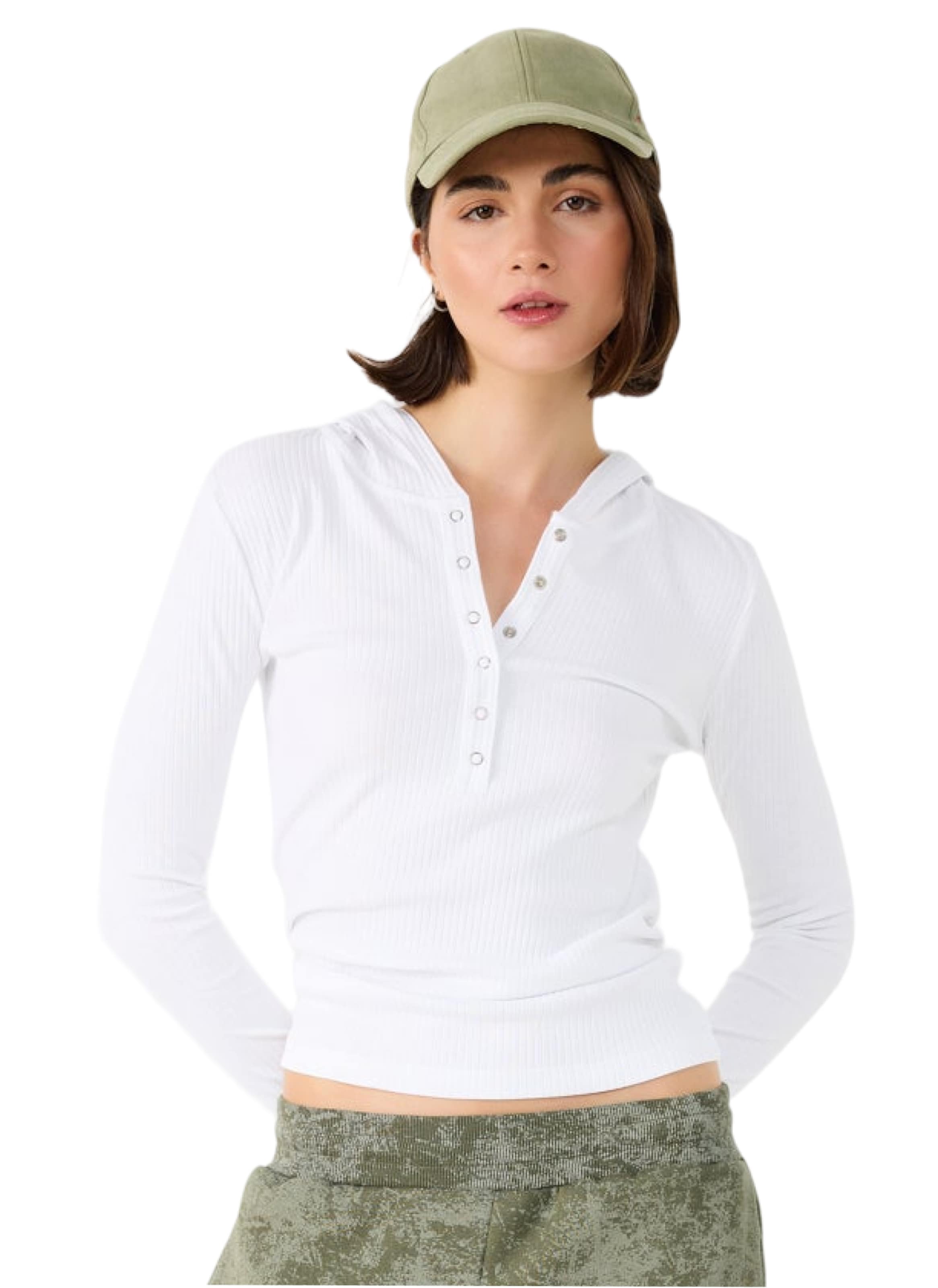 No Matter What Shirt in Beige: front