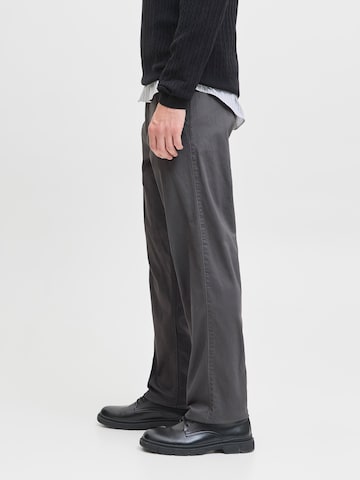 JACK & JONES - Loosefit Pantalón chino 'JPSTKANE JJDAVE' en gris