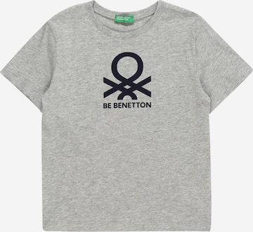 UNITED COLORS OF BENETTON Shirt in Grijs: voorkant