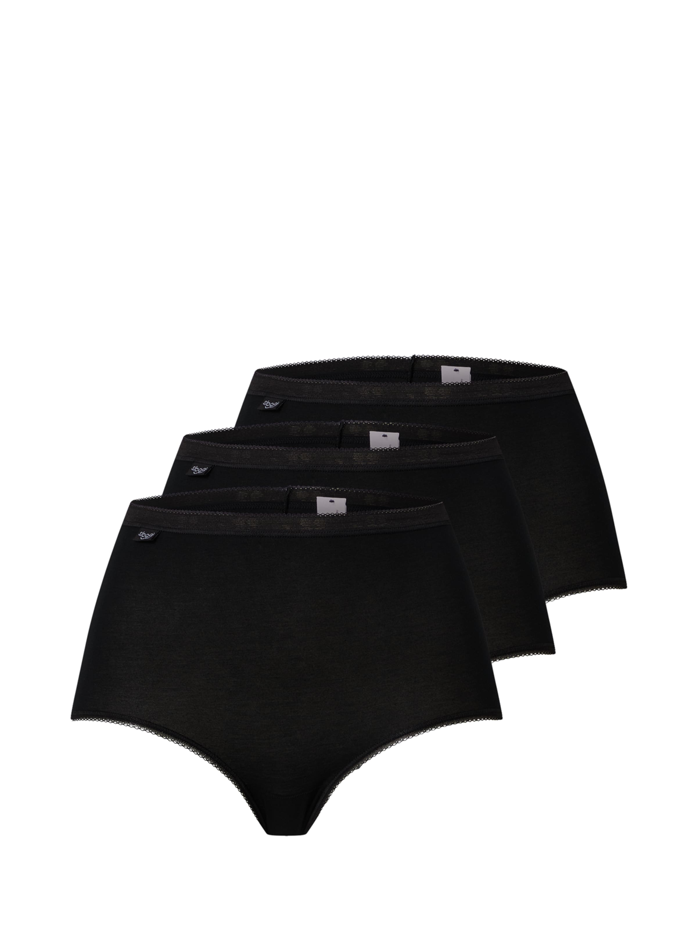 SLOGGI Трусы-слипы 'Basic+' в Черный: спереди