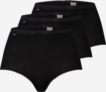 SLOGGI - Cueca 'Basic+' em preto: frente