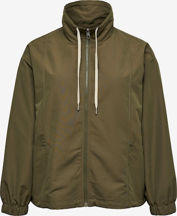 žalia Vero Moda Curve Demisezoninė striukė 'VMCDora': priekis