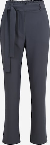 Pieces Petite Slimfit Broek 'PCBOSELLA' in Blauw: voorkant