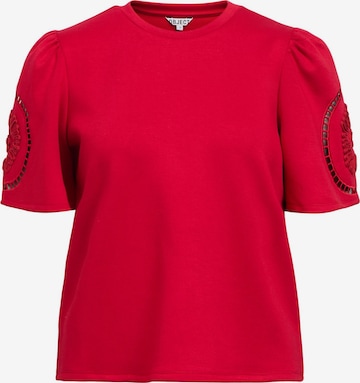 OBJECT Shirt 'OBJDorina' in Rood: voorkant