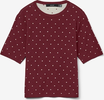 VERO MODA Pullover 'VMSaba' i rød: forside