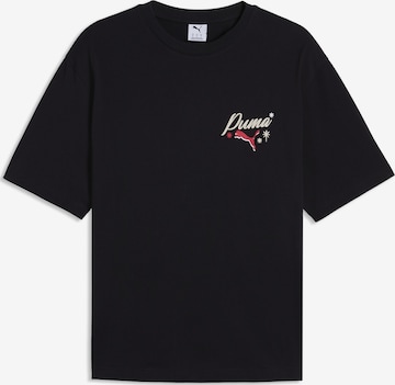 T-Shirt fonctionnel PUMA en noir : devant