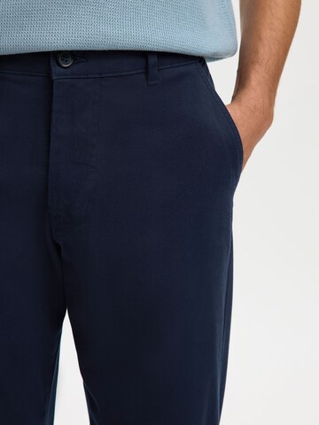 SELECTED - regular Pantalón en azul