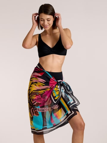 Serviette de plage 'Fiesta Pop' SUNMARIN en noir