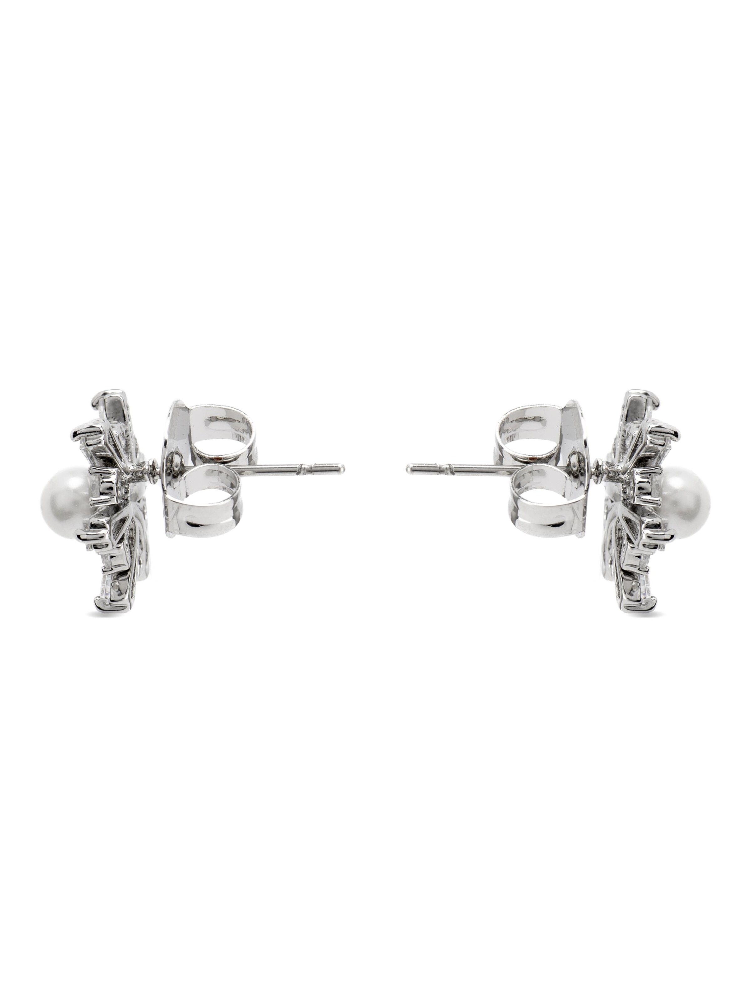 Luxenter - Pendientes 'Leth' en blanco