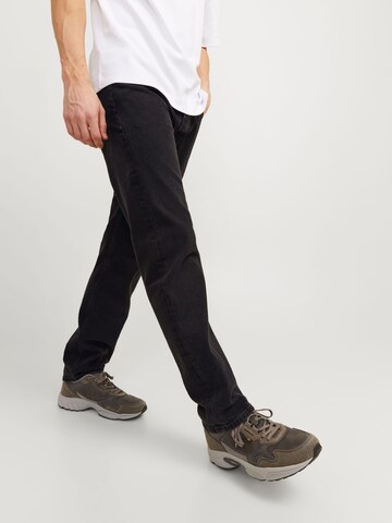 JACK & JONES Baggy Jeans 'Chris' in Zwart