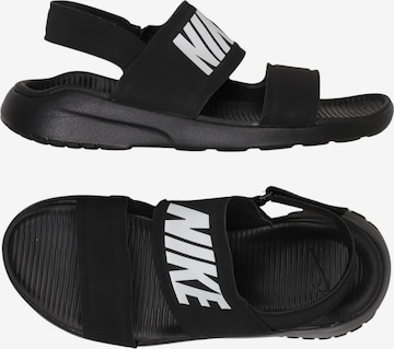 NIKE Sandalen 36,5 in Schwarz: Vorderseite