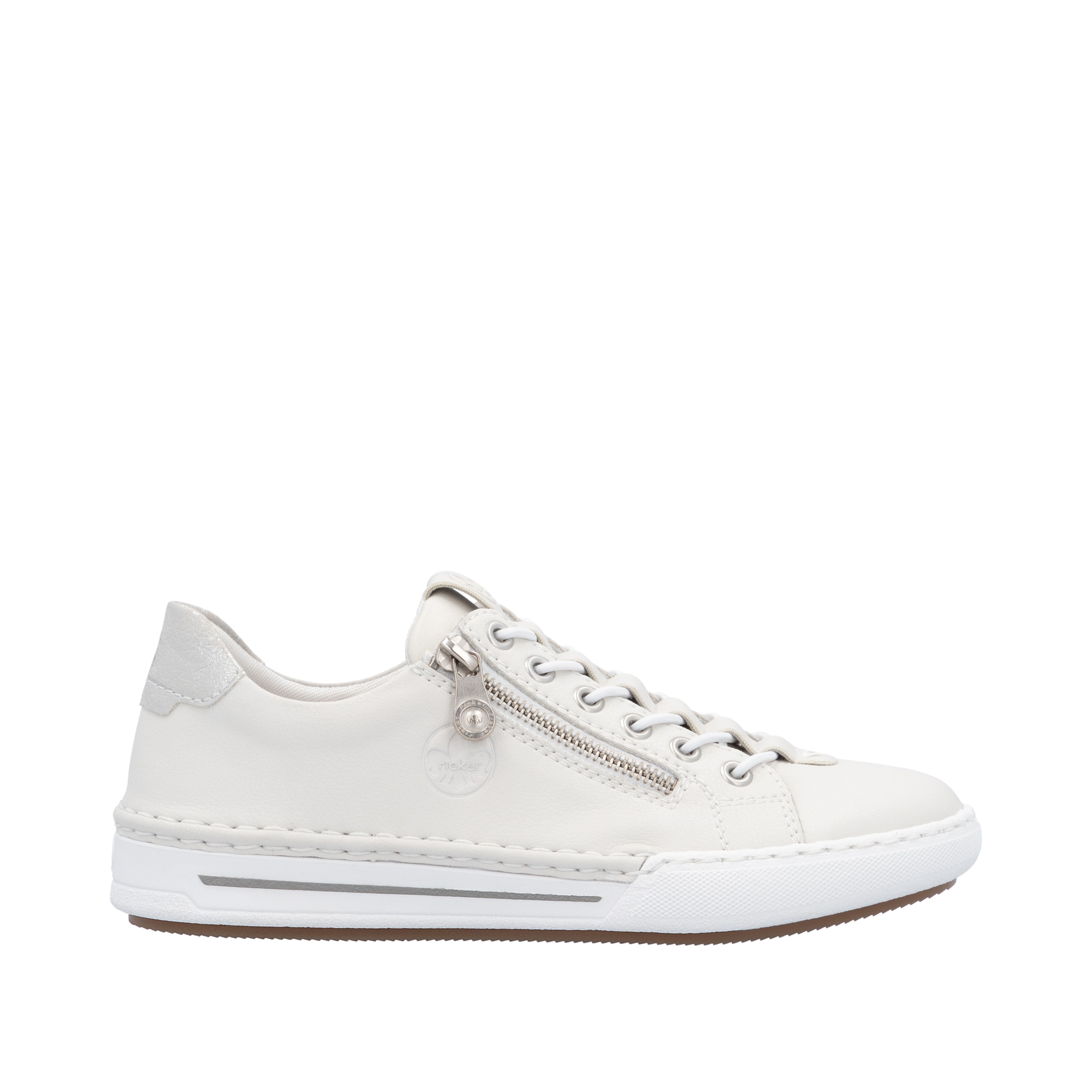 Sneaker bassa di Rieker in bianco