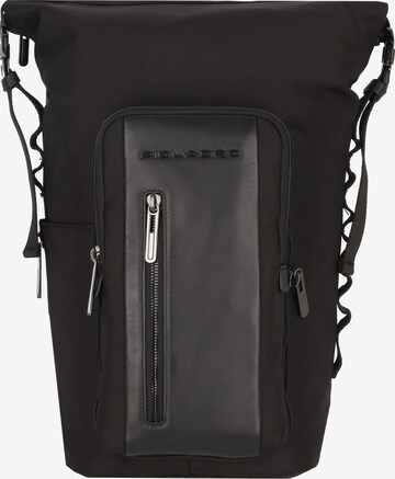 Piquadro Backpack 'Brief 2' in Black: front