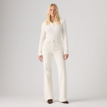 LEVI'S ® Laienev Teksapüksid 'Ribcage Flare', värv valge