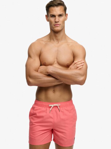 Shorts de bain Superdry & Co en orange