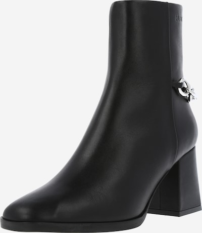 HUGO Ankle Boots 'Gaia' in Black / Silver, Item view