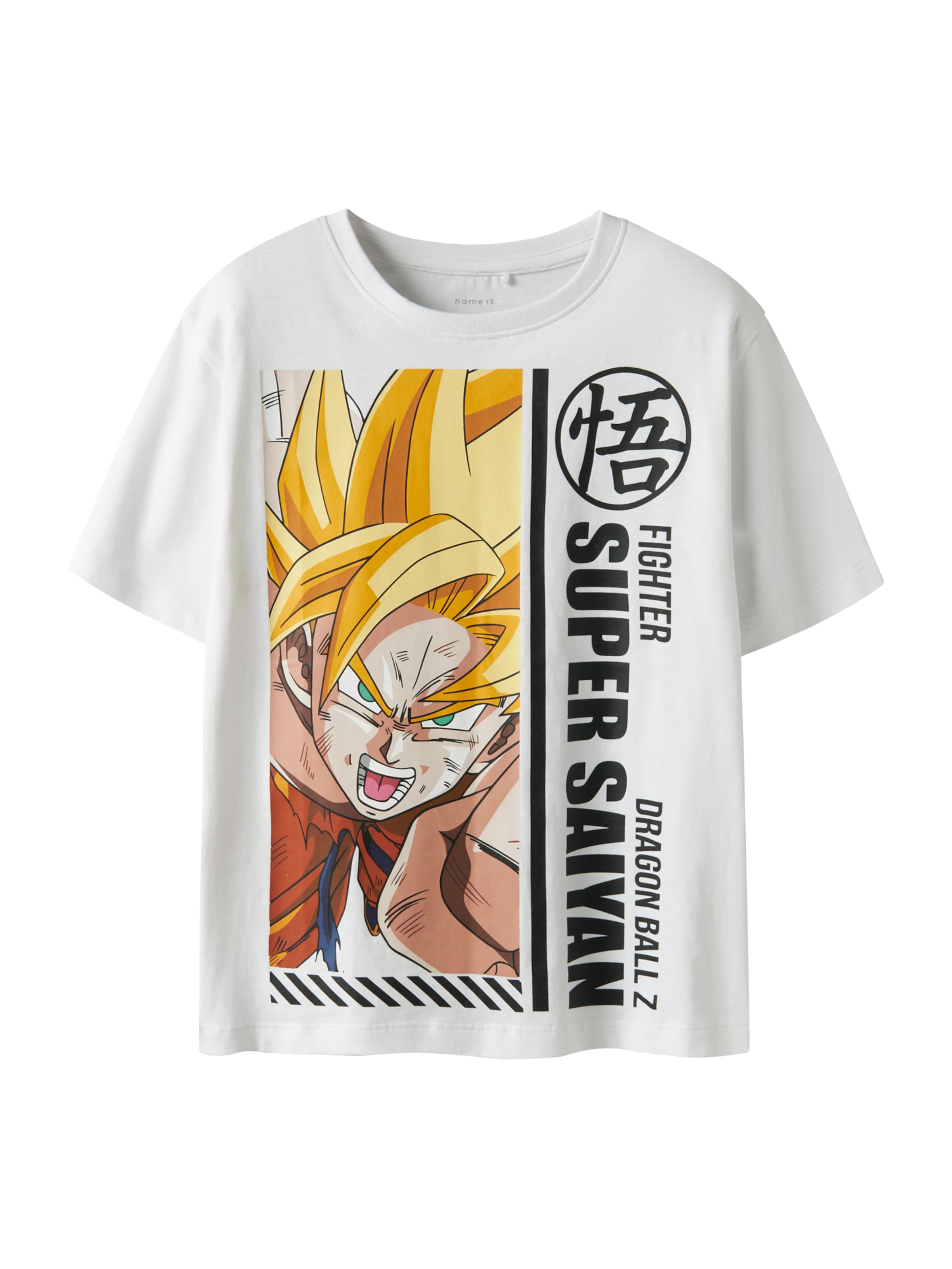 NAME IT T-shirt 'NKMDUSE DRAGONB' i vit: framsida