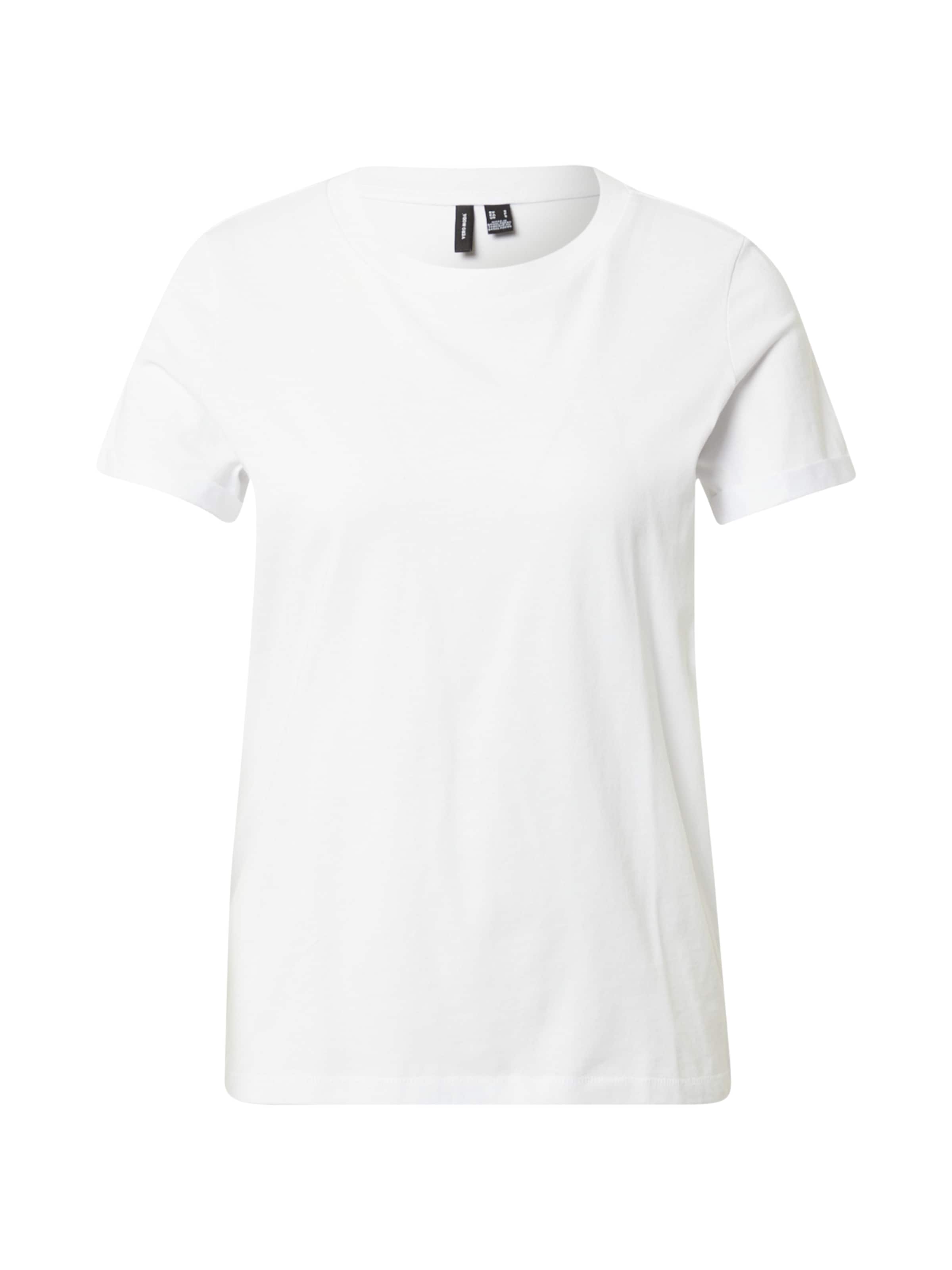 VERO MODA - Camiseta 'VMPaula' en blanco: frente