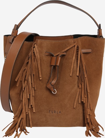 FURLA - Bolso saco en marrón