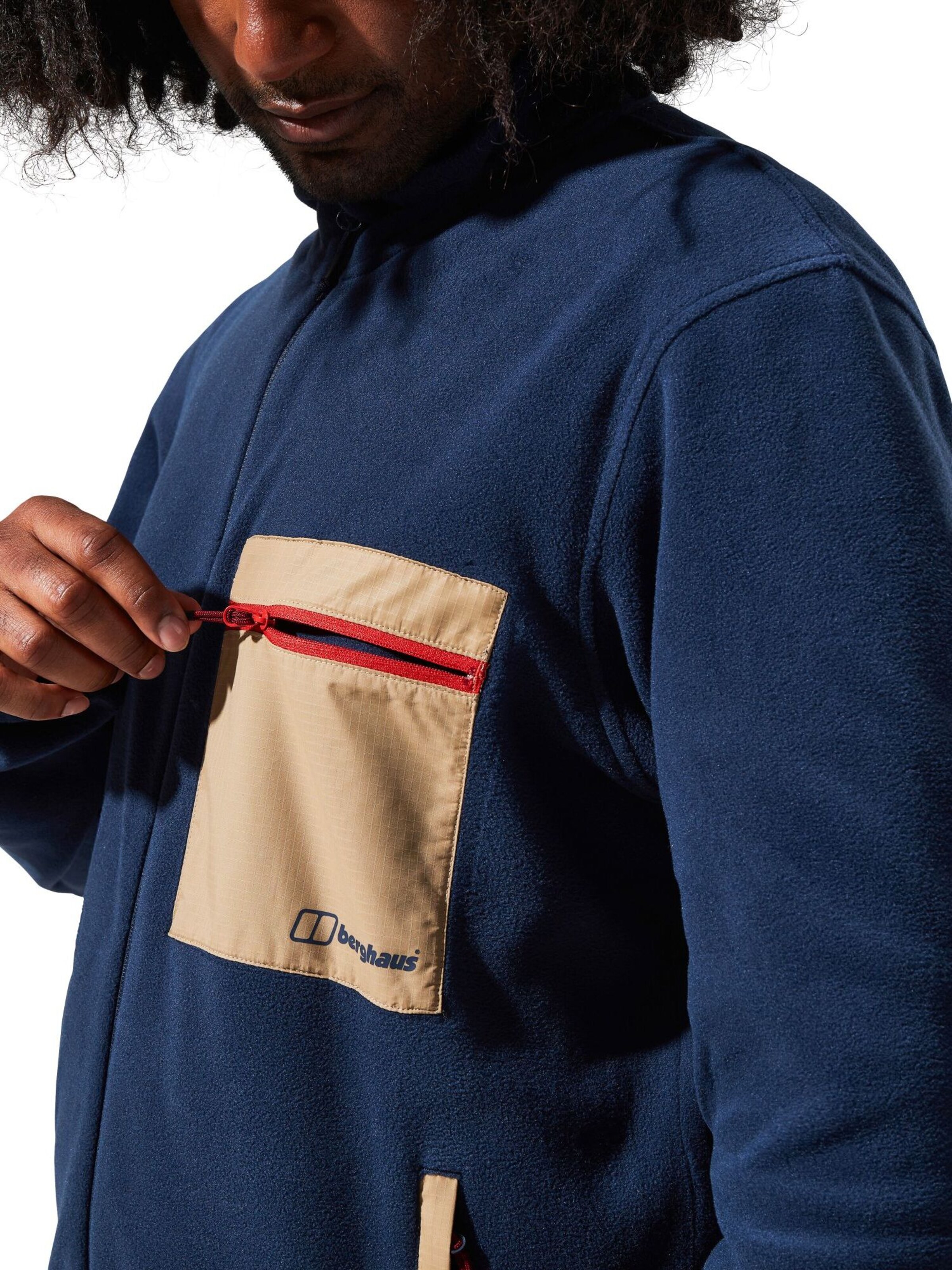 Berghaus Funktionele fleece-jas in Grijs