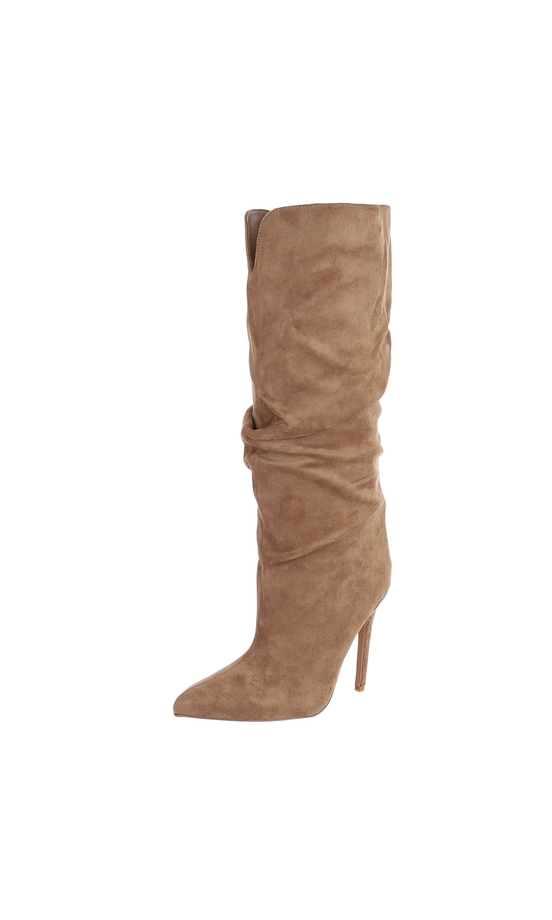 Ital-Design Stiefel in Braun: Vorderseite
