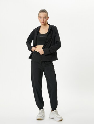 Koton Sweatjacke in Schwarz