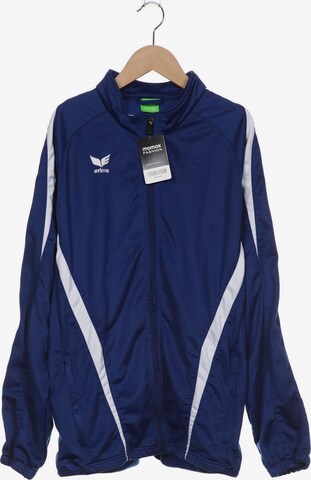 ERIMA Sweatshirt & Zip-Up Hoodie in XL in Blue: front