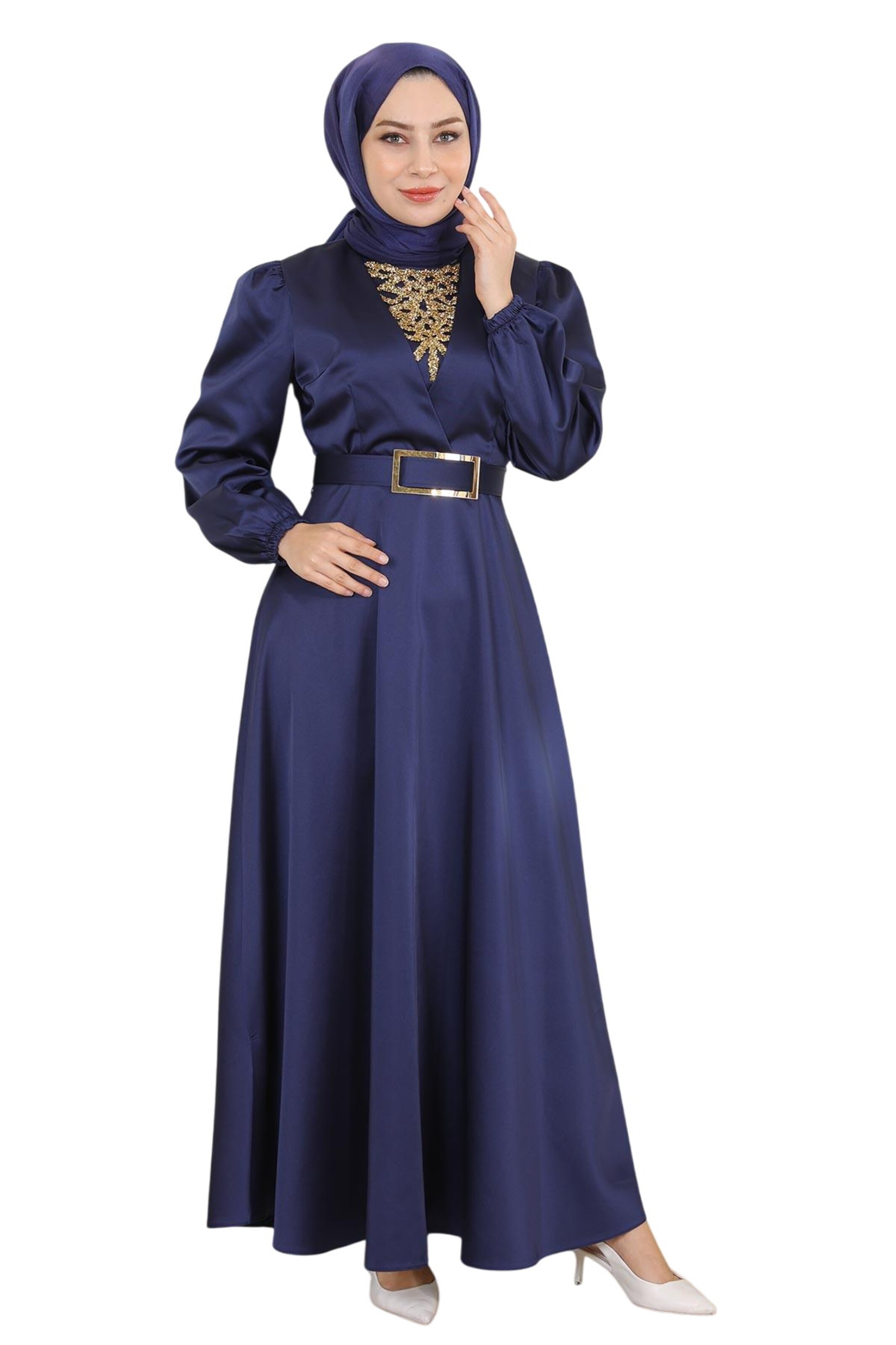 MODAMIHRAM Evening dress in Blue