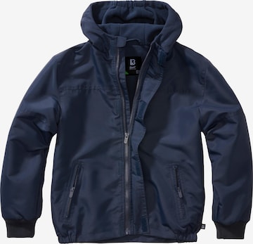 Brandit Between-Season Jacket in Blue: front
