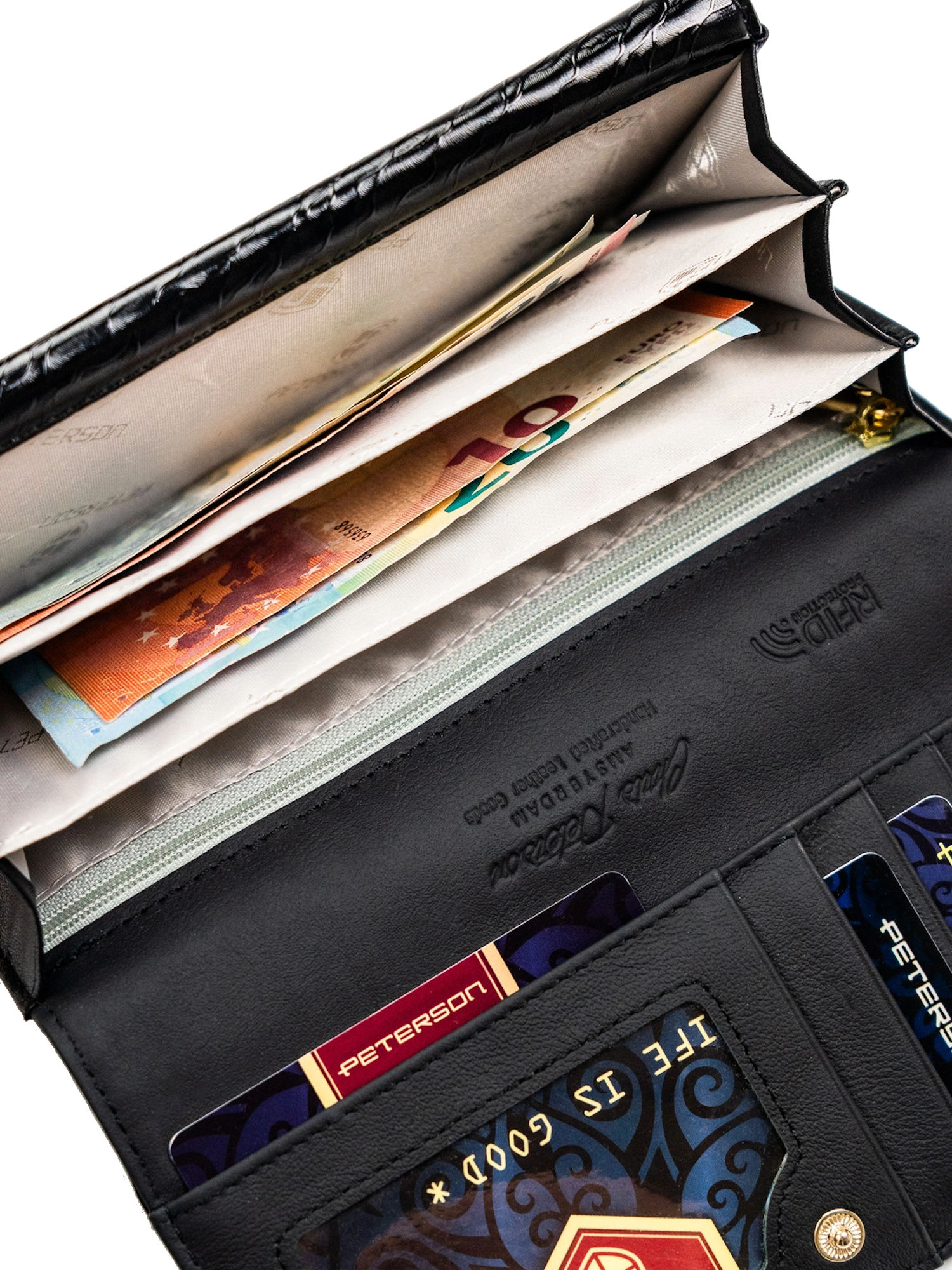 Tomshop24-7 Wallet 'Peterson Viola RFID' in Black