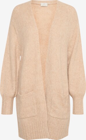 Kaffe Knit Cardigan 'Alioma' in Beige: front