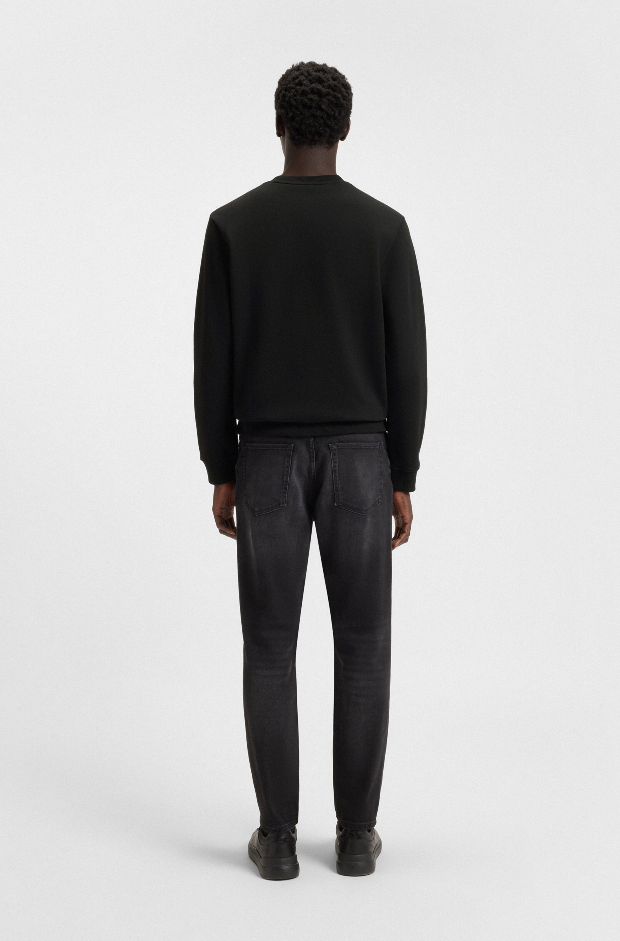 HUGO Sweatshirt in Schwarz