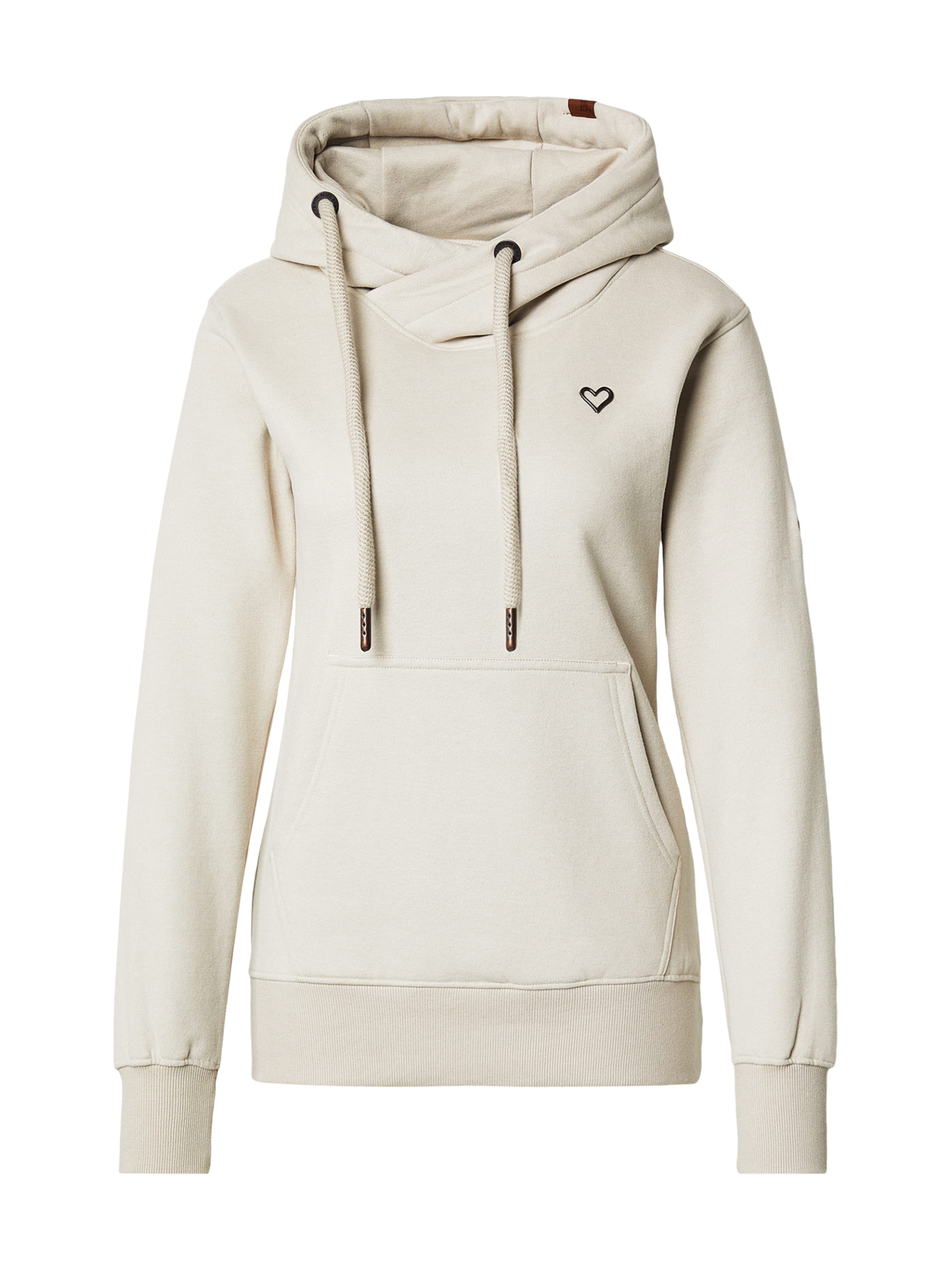 alife & kickin - Sweatshirt 'SarahAK' em bege: frente