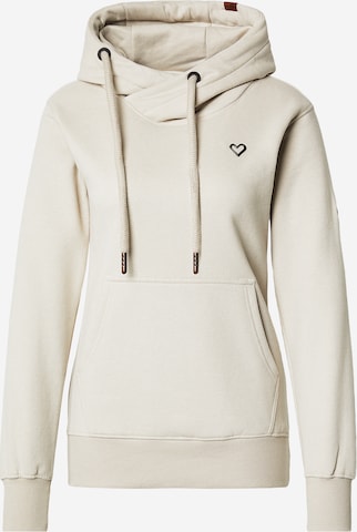 alife & kickin Sweatshirt 'SarahAK' i beige: framsida