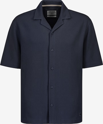 Sublevel Hemd in Blau: Vorderseite