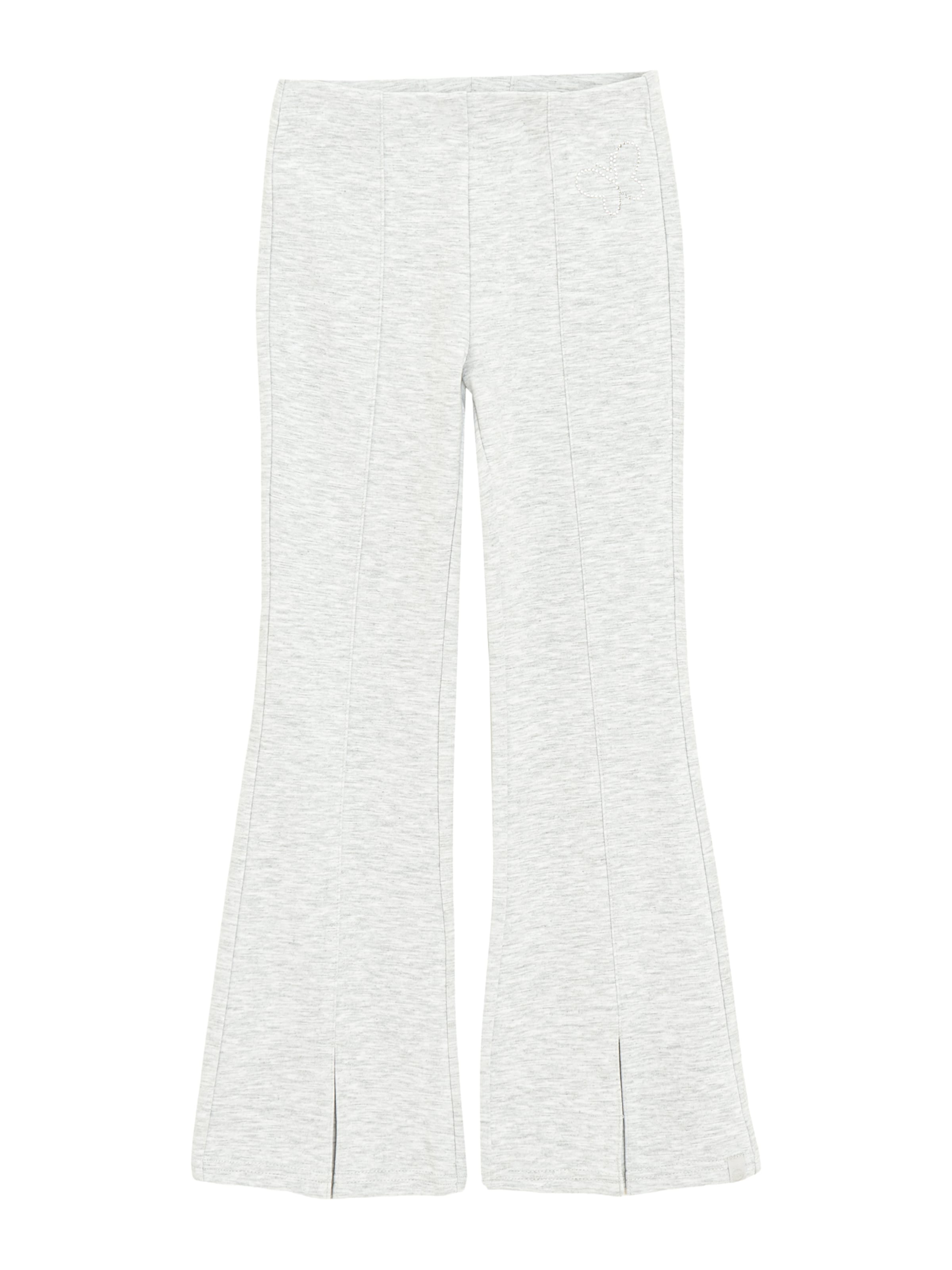 Cool Club Flared Broek in Grijs: voorkant