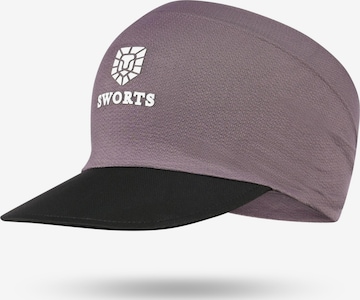 SWORTS Sportcap 'Bandana' in Lila: Vorderseite