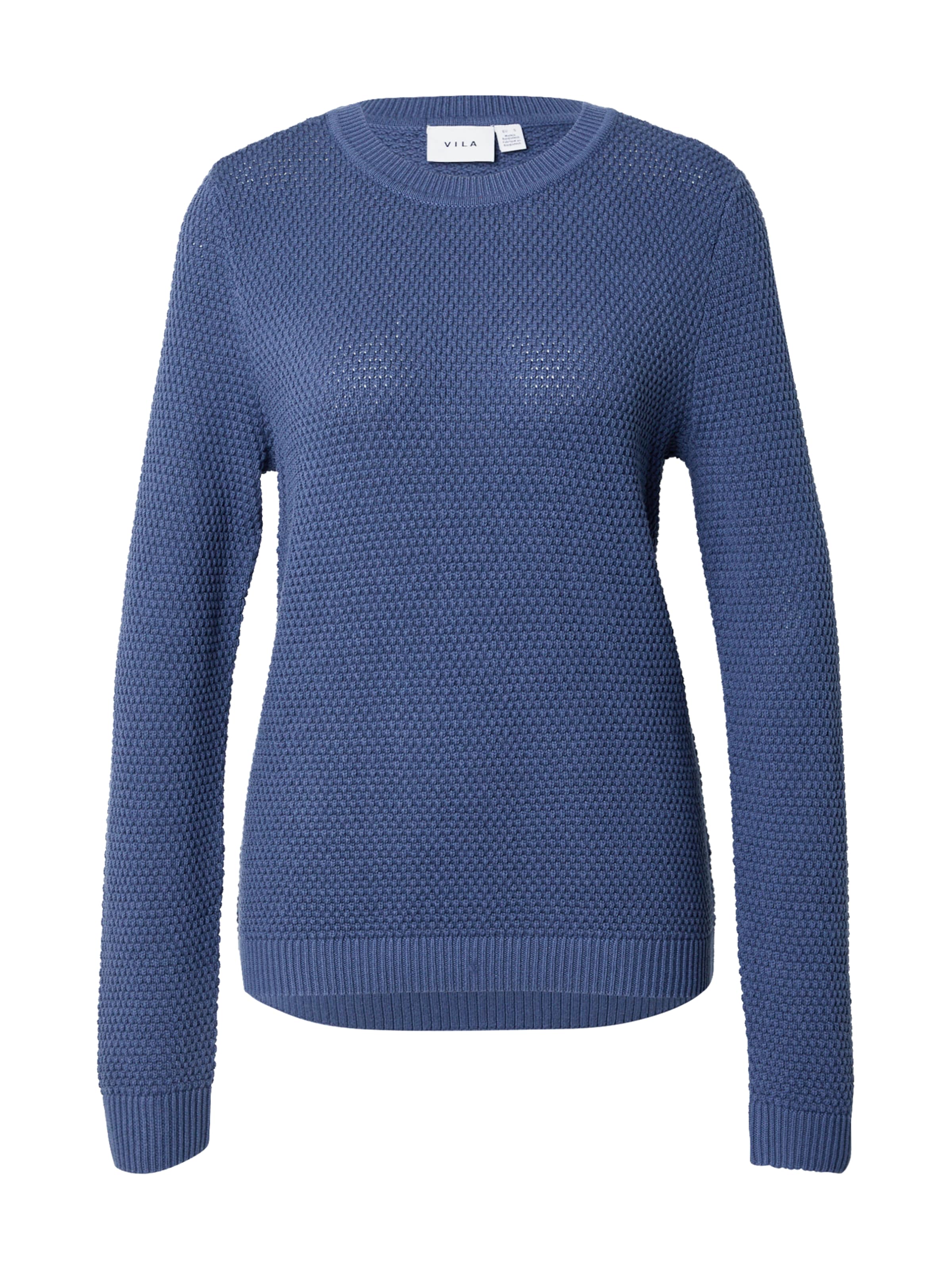 mėlyna VILA Megztinis 'VIDalo': priekis