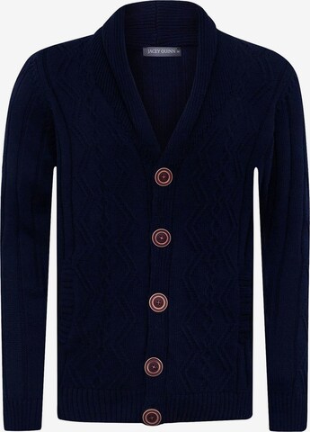 Williot Knit Cardigan in Blue: front