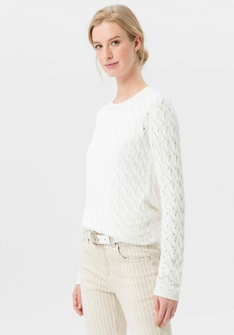 Pull-over Uta Raasch en blanc : devant