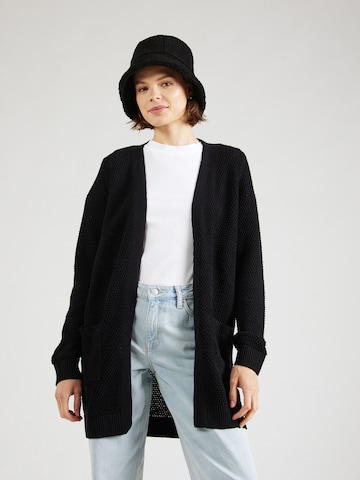 VILA Knit cardigan 'VIDALO' in Black: front