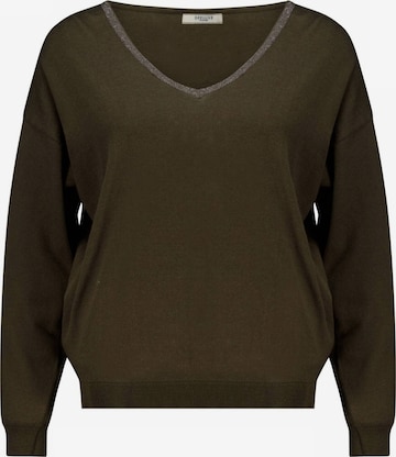 Pull-over 'KARIJA' Deeluxe en vert : devant