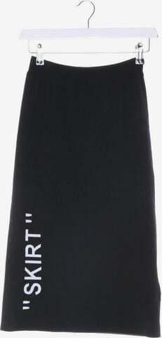 Off-White Skirt in S in Black: front