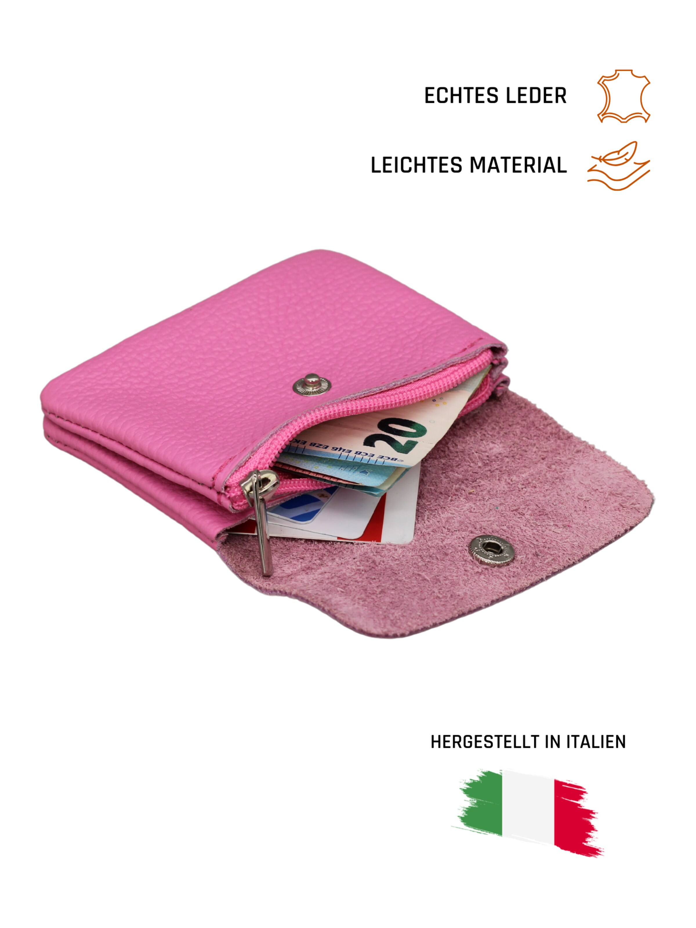 Adel Bags Wallet 'Mini' in Pink
