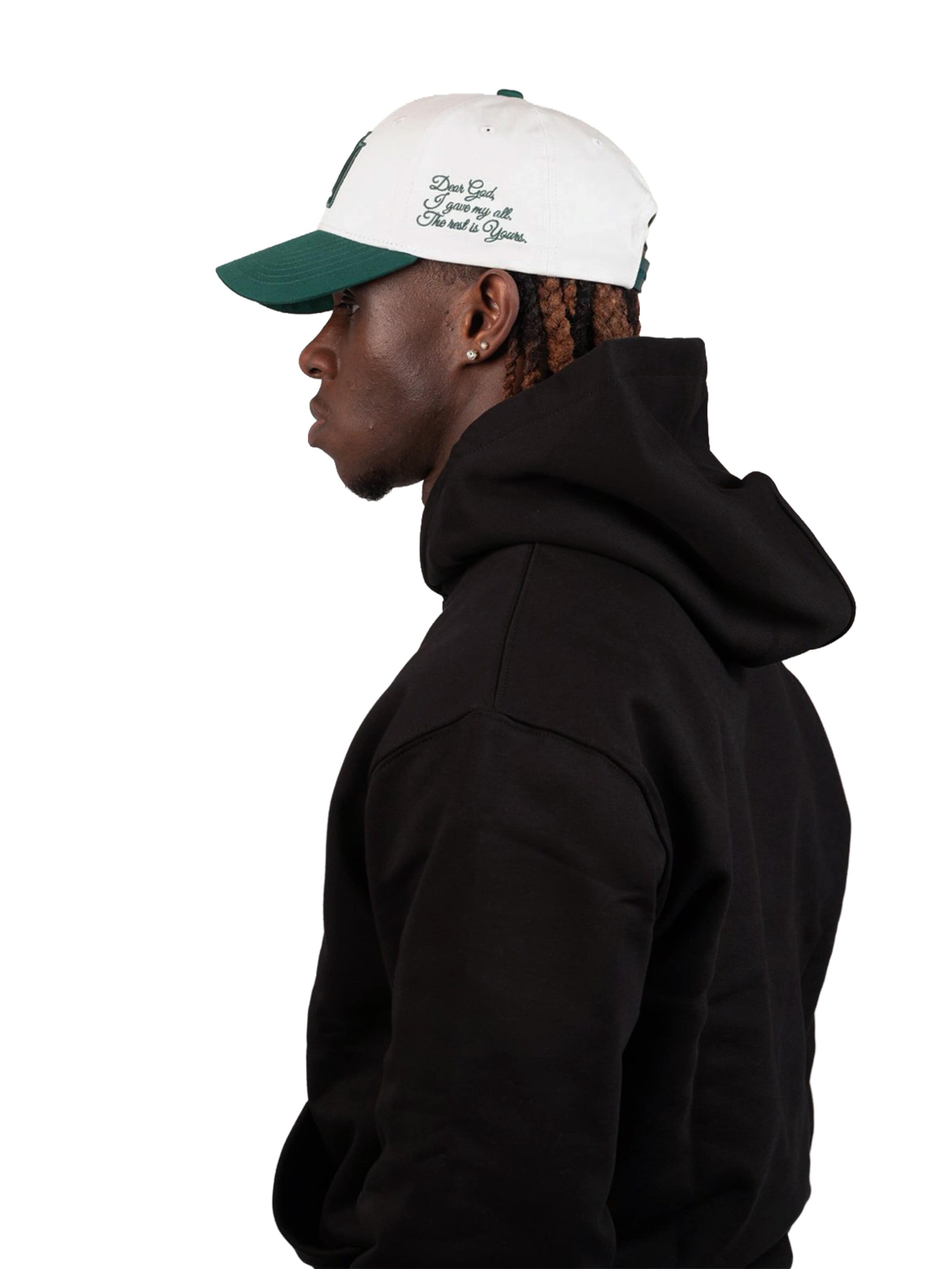 Casquette 'LETTER TO GOD' ATELIER OF FAITH en blanc
