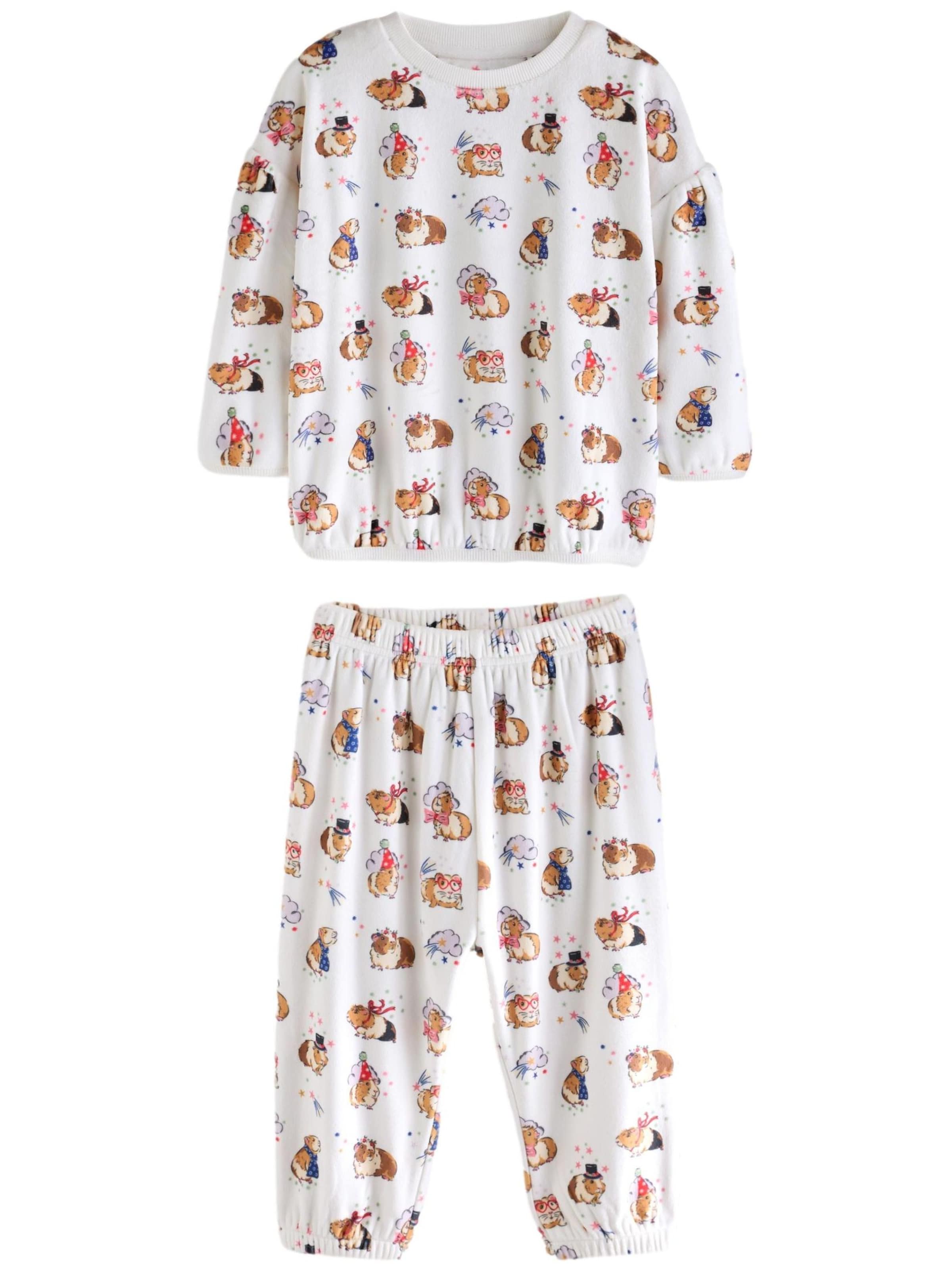 Next Πιτζάμα σε λευκό: μπροστά