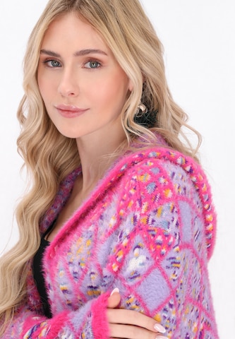 IZIA Knit cardigan in Pink