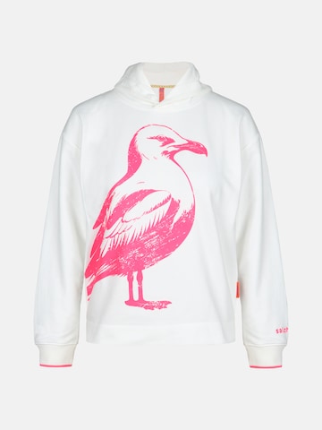 Sweat-shirt 'ADJÜS' salzhaut en blanc