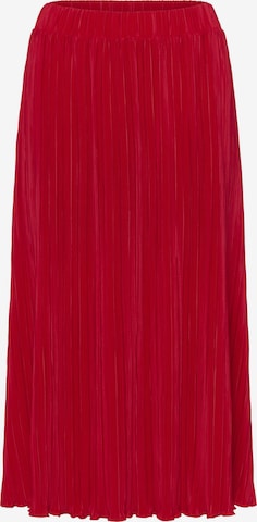 SAINT TROPEZ Rock 'SZZuni' in Rot: Vorderseite